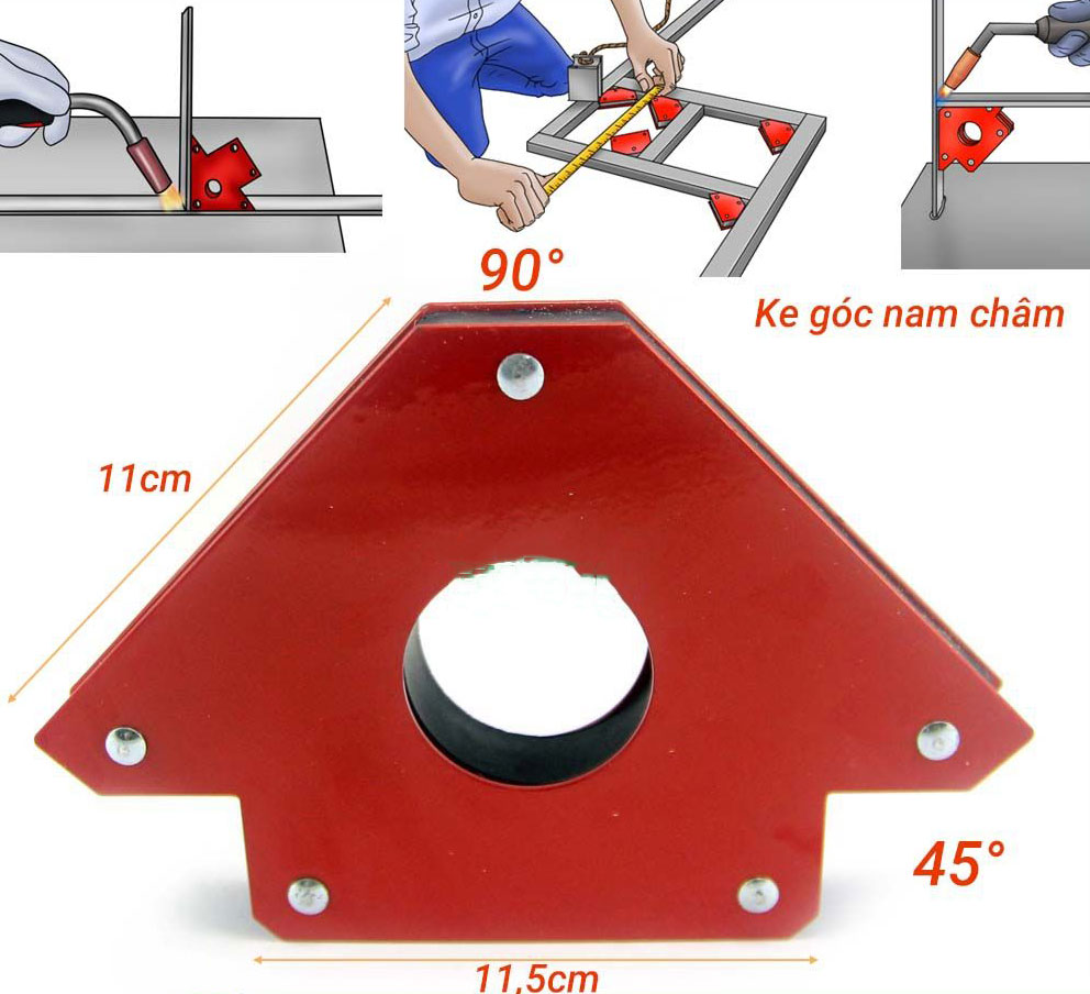 Nam châm hàn góc vuông là gì?