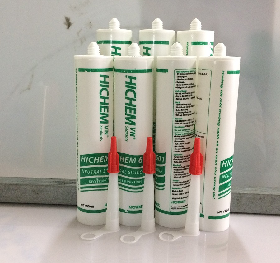 keo dán silicone hichem 
