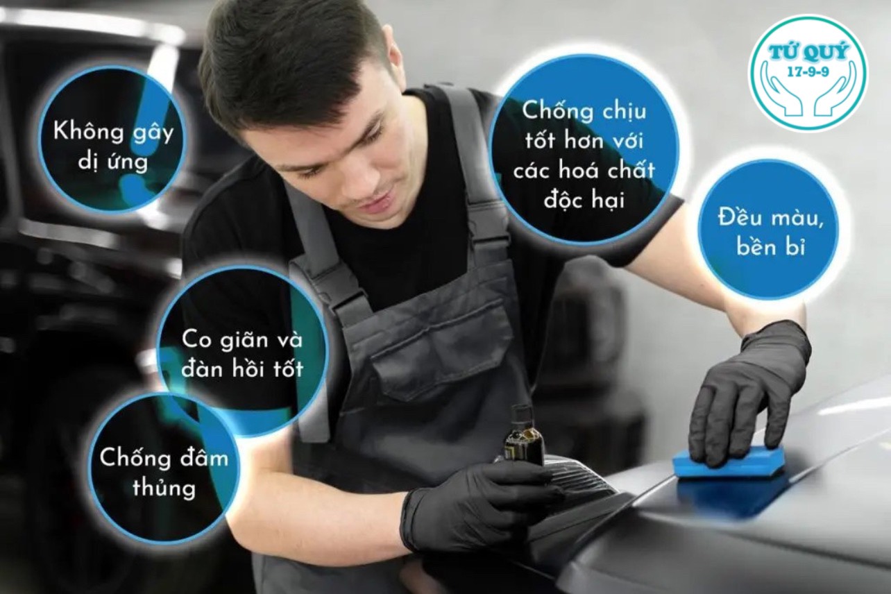 găng tay y tế nitrile 