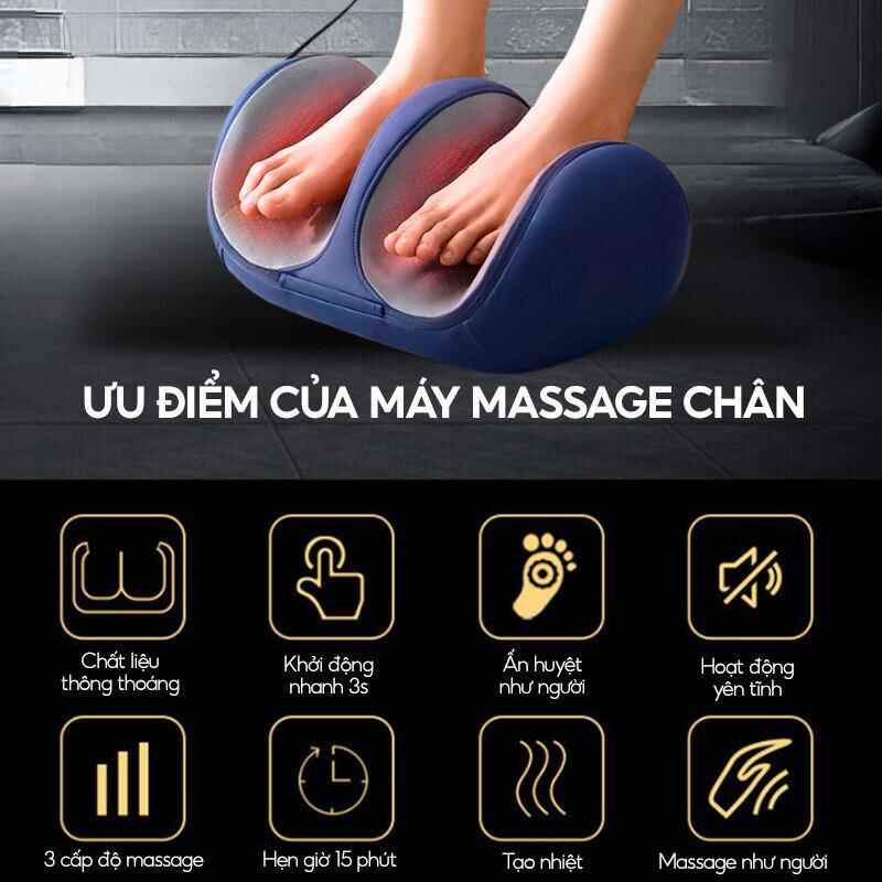Ưu điểm máy massage lòng bàn chân MSC02