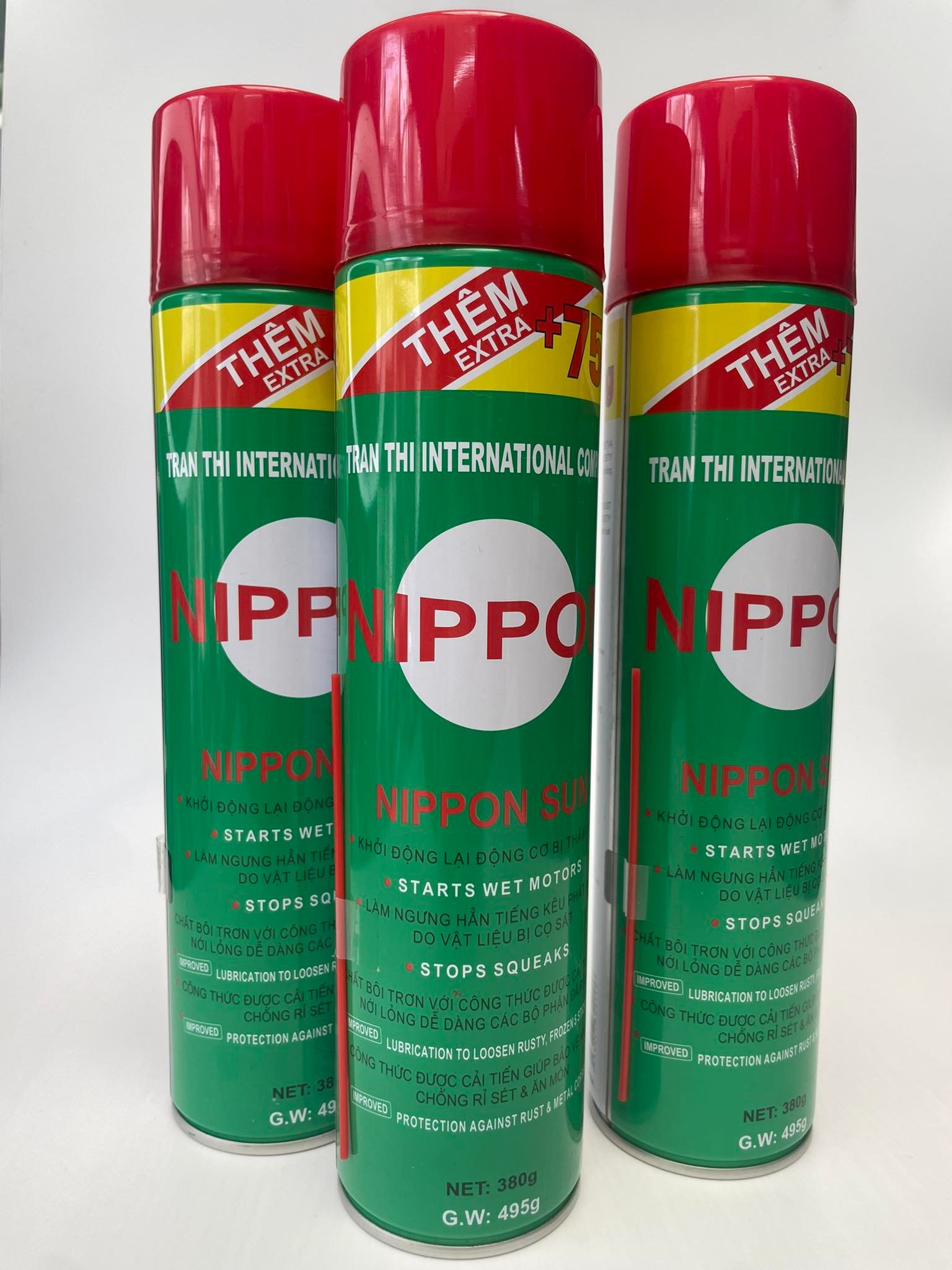 Công dụng vượt trội của chai xịt Nippon 
