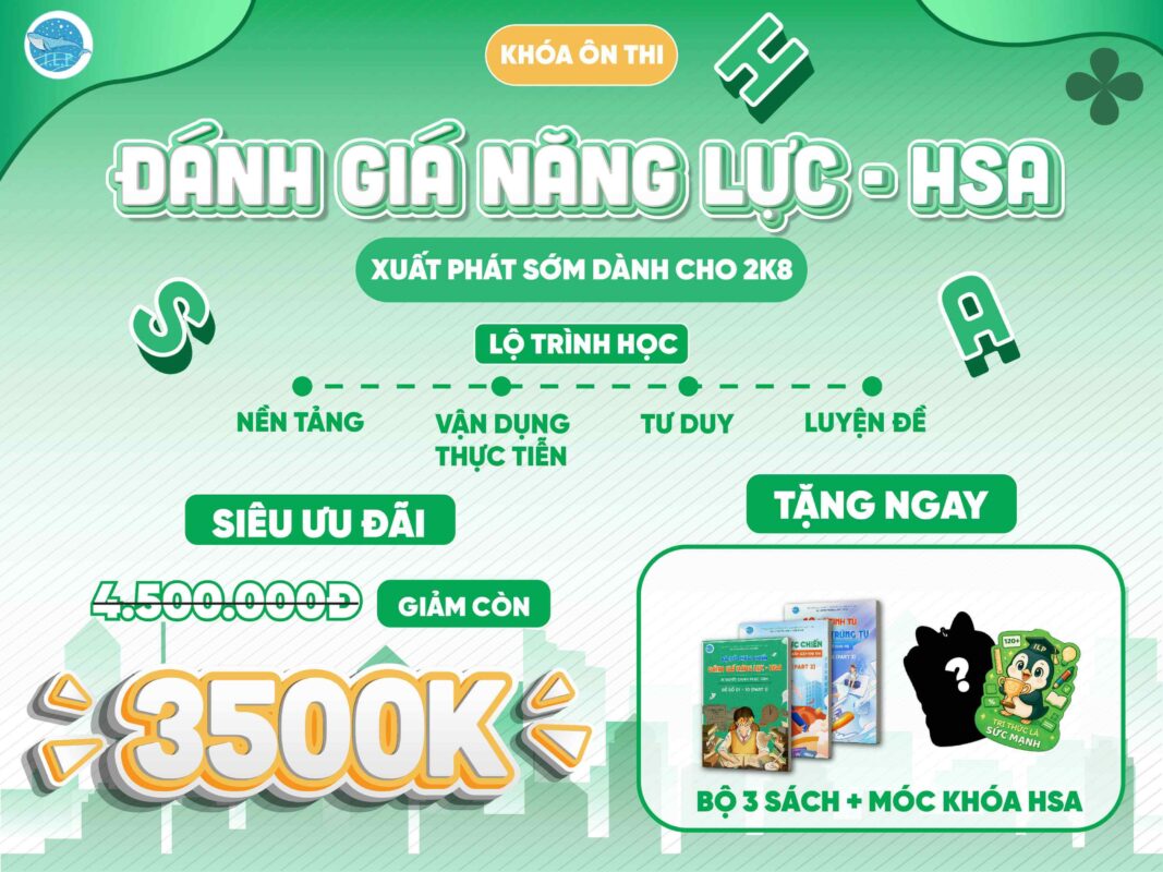 Khóa luyện đề đgnl Hà Nội