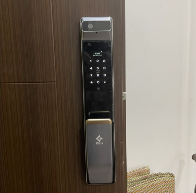 Khóa cổng vân tay thẻ từ Kitos KT-X6