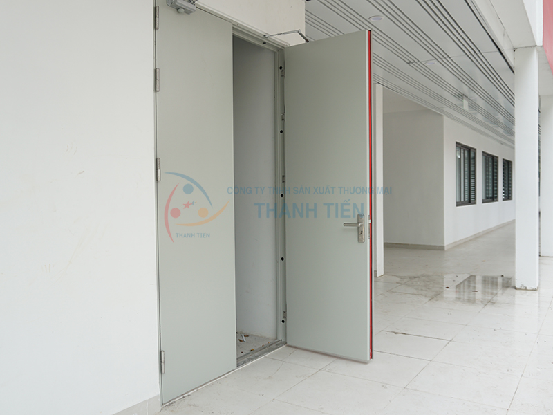 Chi tiết quy trình 7 bước sản xuất cửa chống cháy tiêu chuẩn