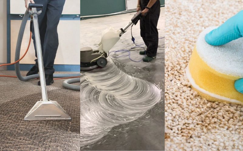 Vệ sinh thảm văn phòng chuyên nghiệp