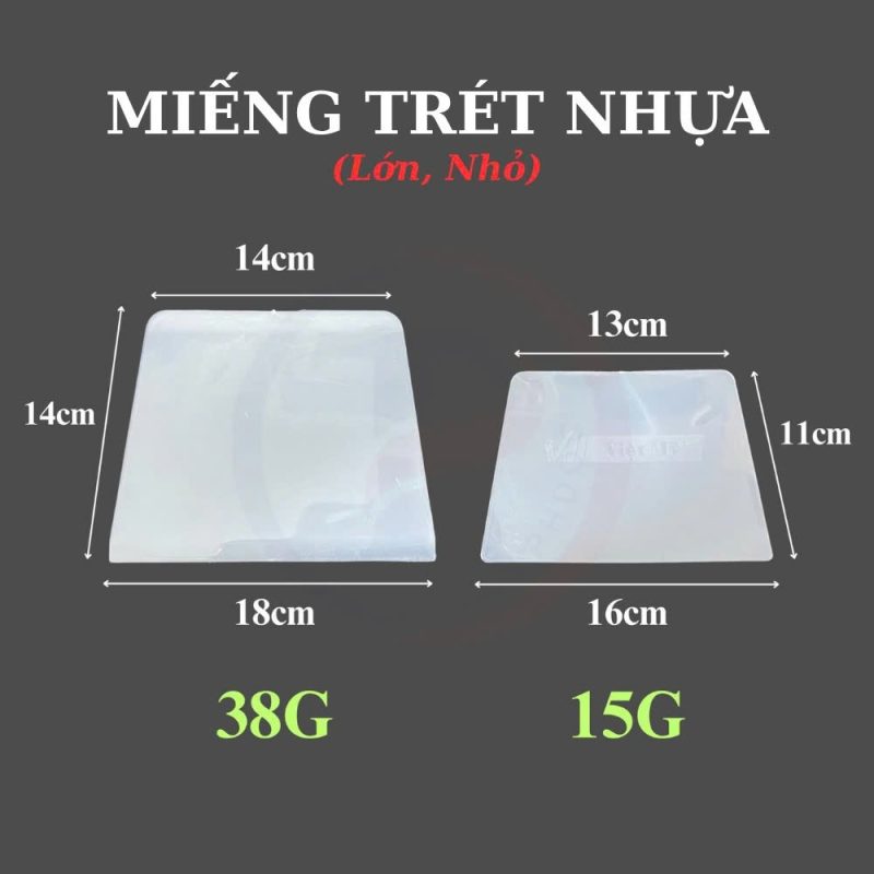 Đặc điểm nổi bật của miếng trét nhựa