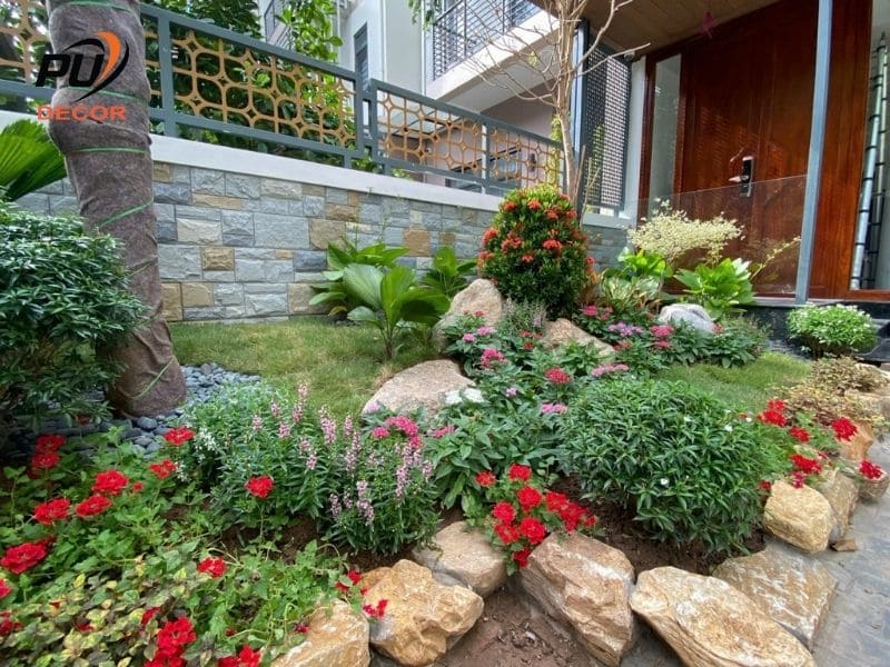 Ốp đá sân vườn là gì