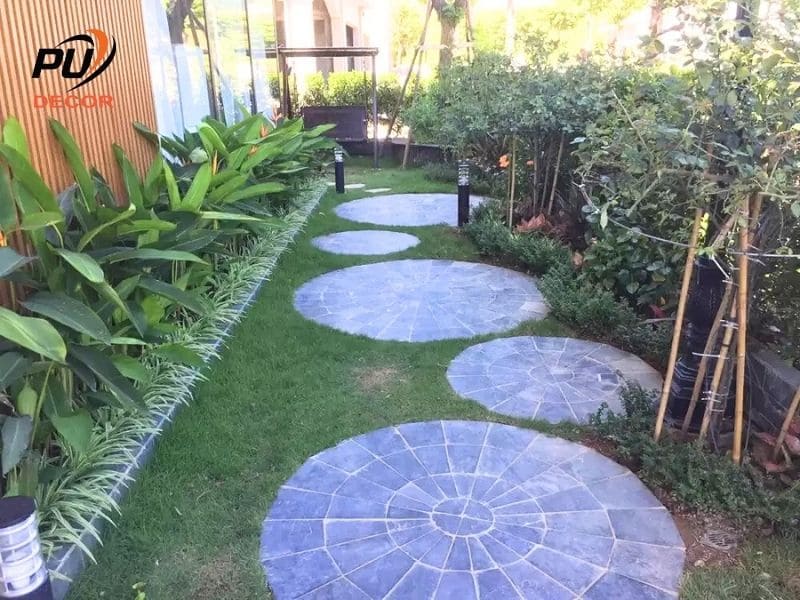 Những loại đá thường dùng khi ốp đá sân vườn