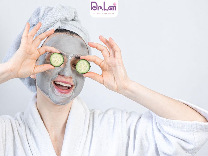 Đắp mặt nạ thiên nhiên giúp làm dịu da