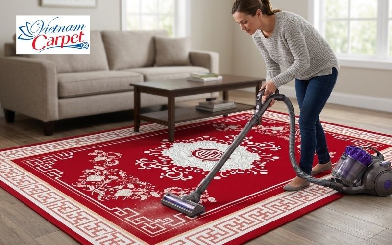 Vì sao nên vệ sinh thảm cổ điển 